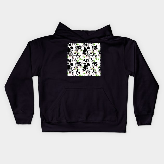 Cows Kids Hoodie by krisevansart